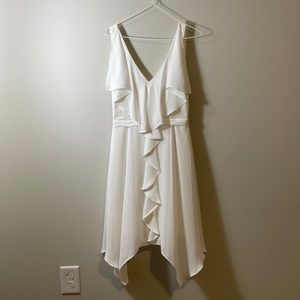NWT BCBGMAXAZRIA White Jessica Dress
